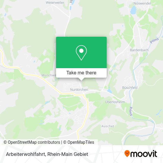 Карта Arbeiterwohlfahrt