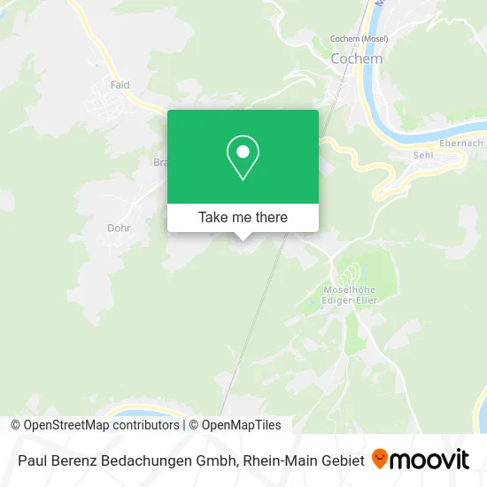 Paul Berenz Bedachungen Gmbh map