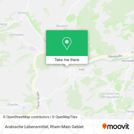 Карта Arabische Lebensmittel