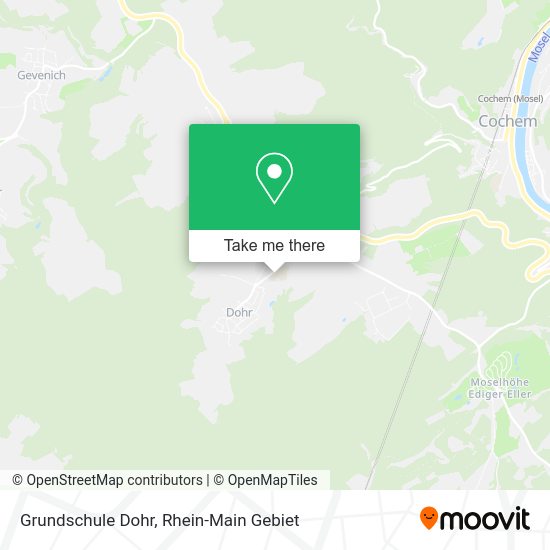 Карта Grundschule Dohr