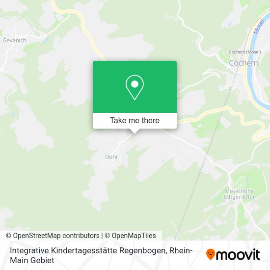Карта Integrative Kindertagesstätte Regenbogen