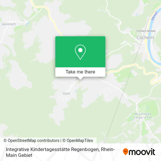 Карта Integrative Kindertagesstätte Regenbogen