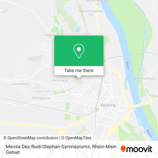 Карта Mensa Des Rudi-Stephan-Gymnasiums