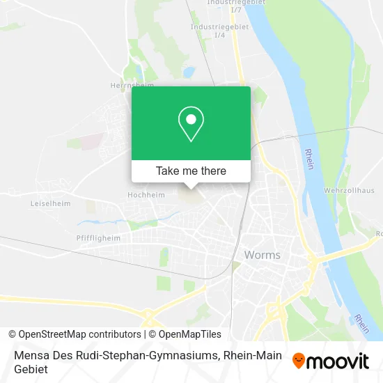 Mensa Des Rudi-Stephan-Gymnasiums map