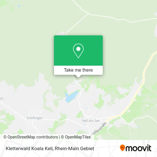 Карта Kletterwald Koala Kell