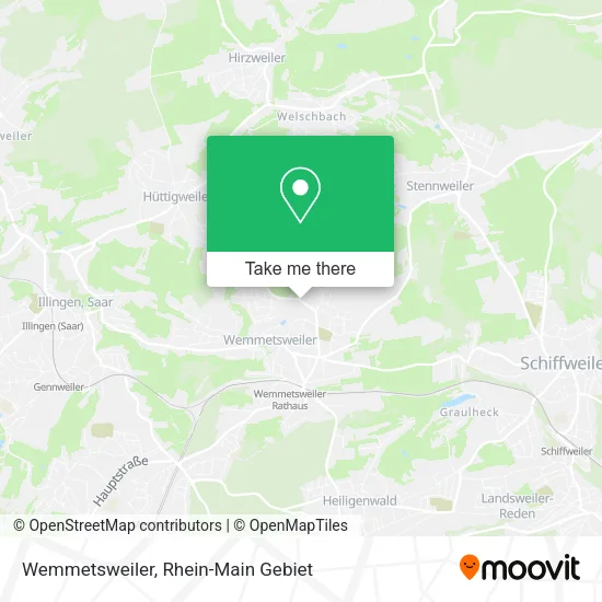 Карта Wemmetsweiler