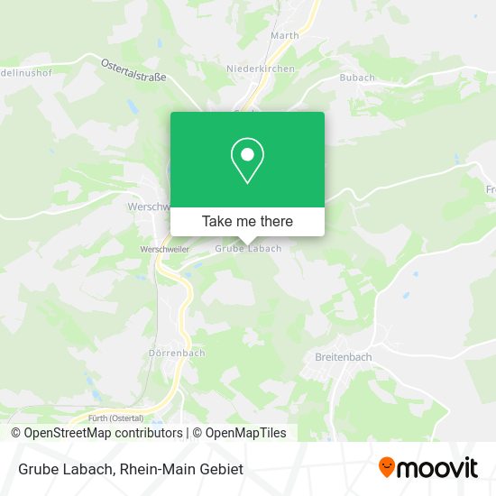 Карта Grube Labach