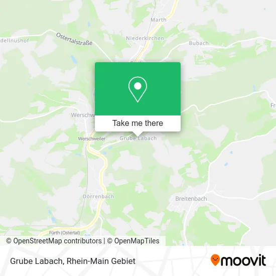Карта Grube Labach