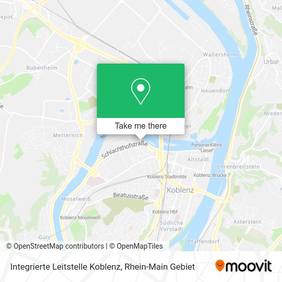 Карта Integrierte Leitstelle Koblenz