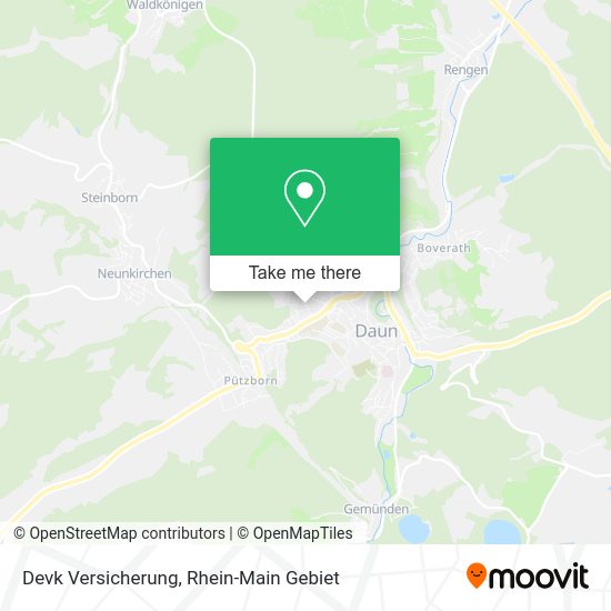 Карта Devk Versicherung