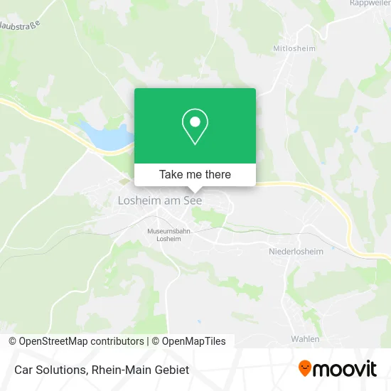 Карта Car Solutions