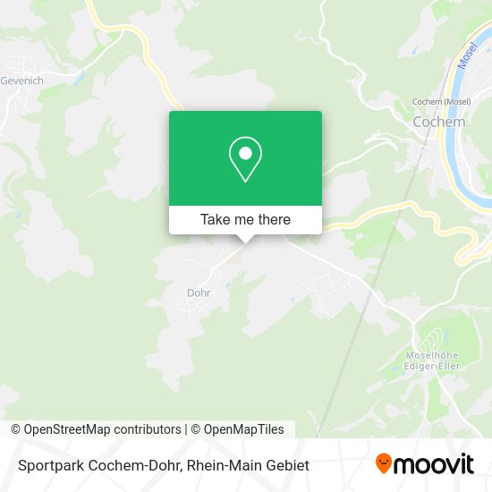 Карта Sportpark Cochem-Dohr