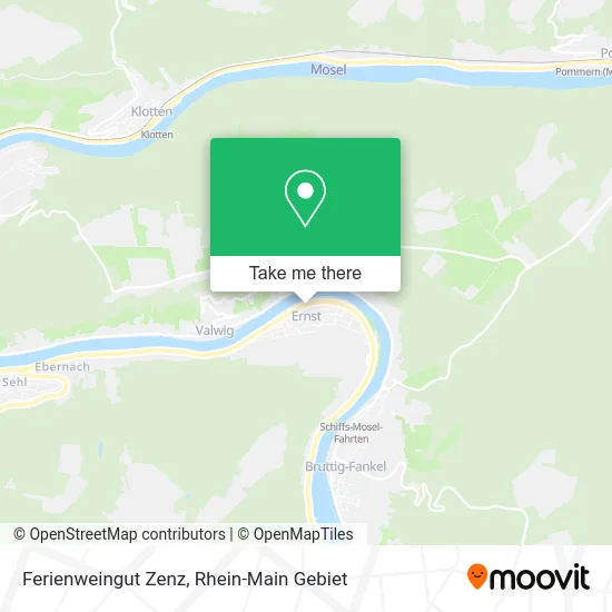 Карта Ferienweingut Zenz