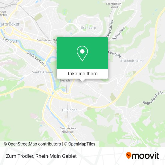 Карта Zum Trödler