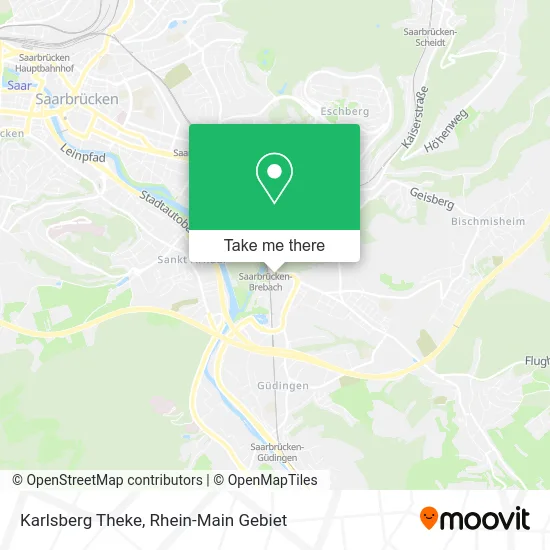 Карта Karlsberg Theke