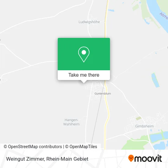 Карта Weingut Zimmer