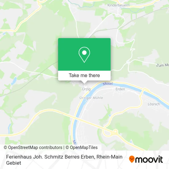Карта Ferienhaus Joh. Schmitz Berres Erben