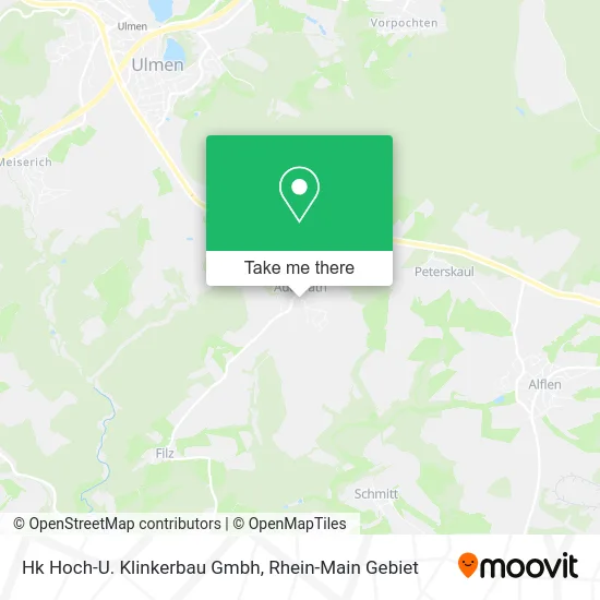 Карта Hk Hoch-U. Klinkerbau Gmbh