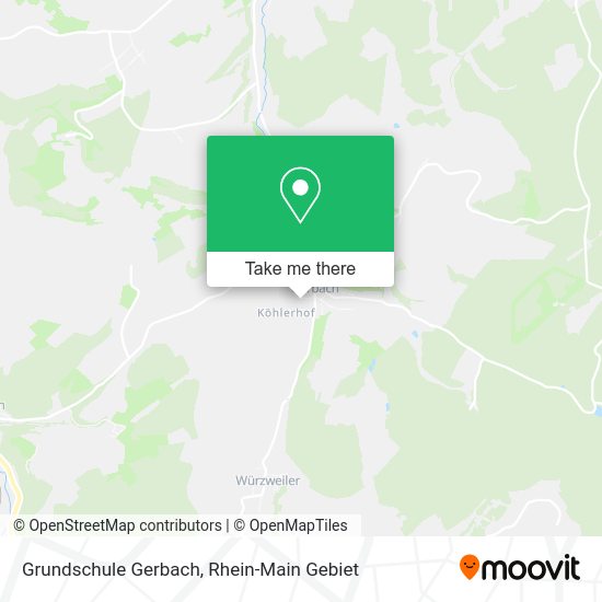 Карта Grundschule Gerbach