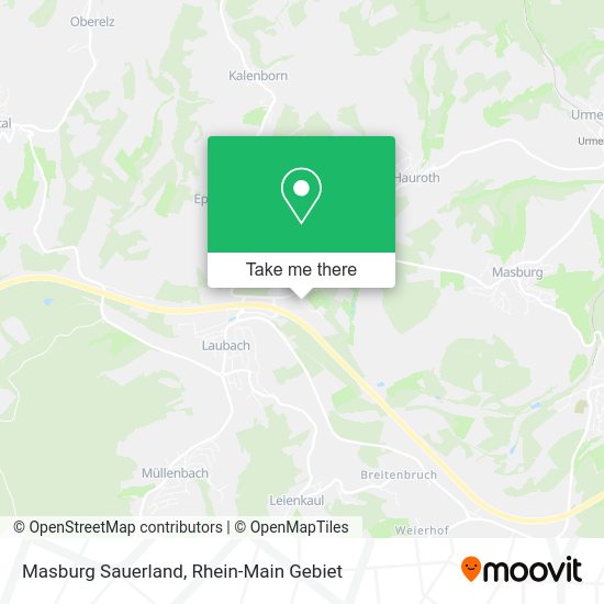 Карта Masburg Sauerland
