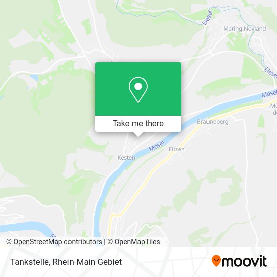 Карта Tankstelle