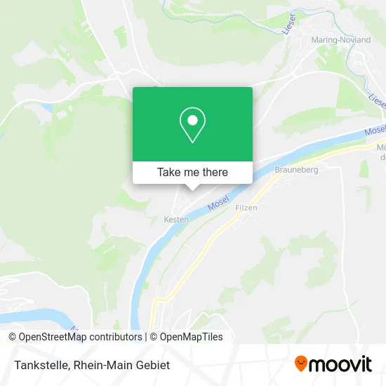 Карта Tankstelle