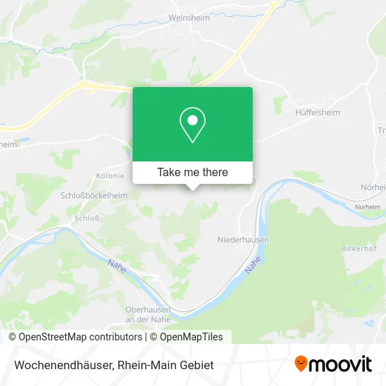 Карта Wochenendhäuser