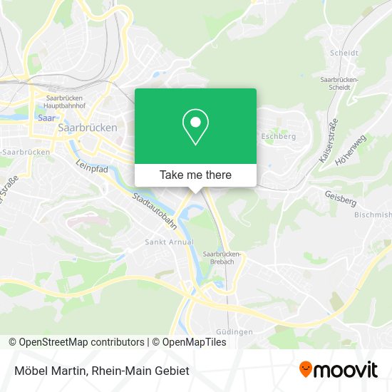 Карта Möbel Martin