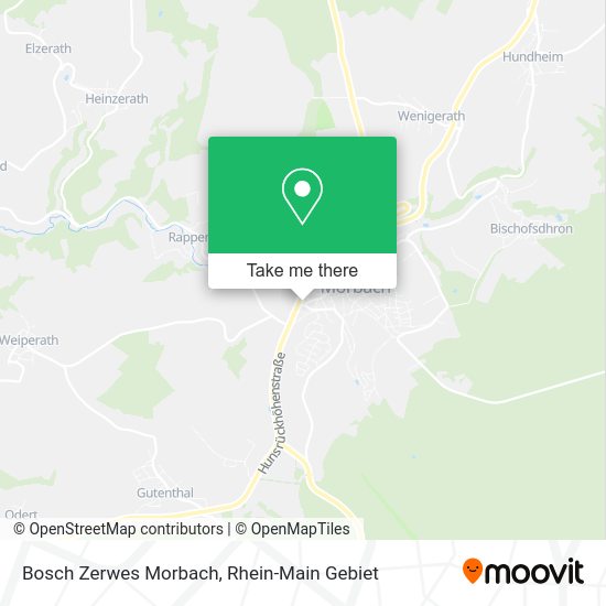 Карта Bosch Zerwes Morbach