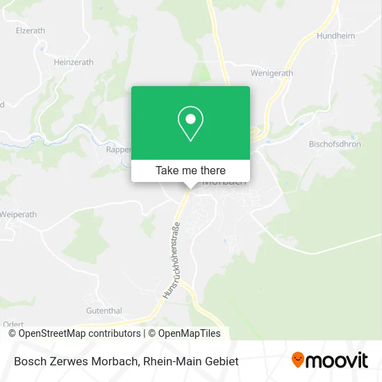 Карта Bosch Zerwes Morbach