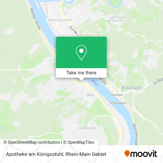 Карта Apotheke am Königsstuhl