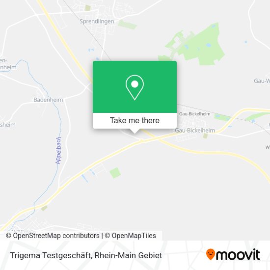Карта Trigema Testgeschäft