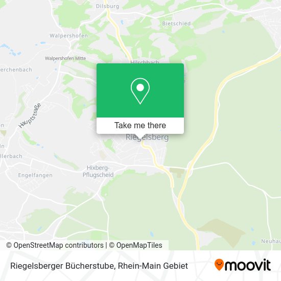 Карта Riegelsberger Bücherstube