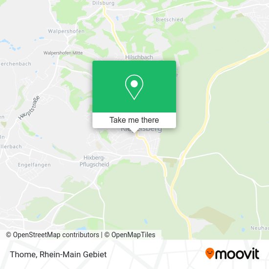 Карта Thome
