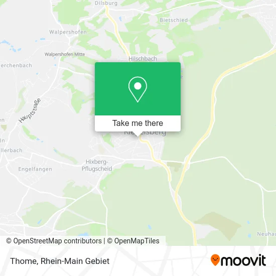 Карта Thome