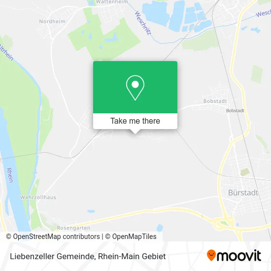 Карта Liebenzeller Gemeinde