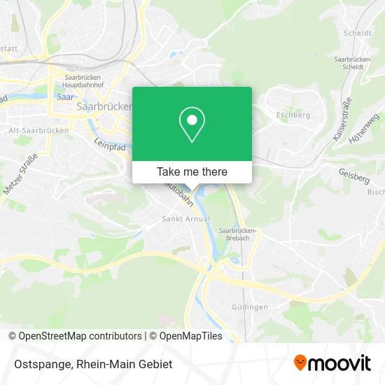 Карта Ostspange