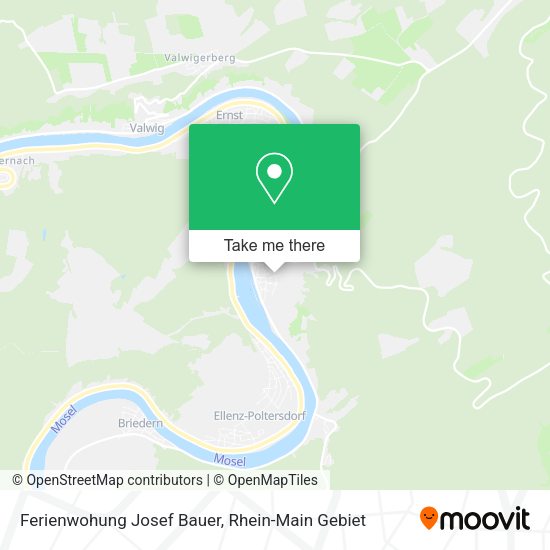 Карта Ferienwohung Josef Bauer