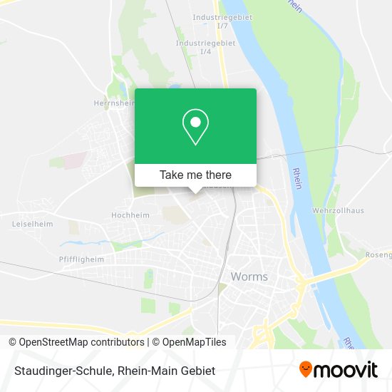 Карта Staudinger-Schule