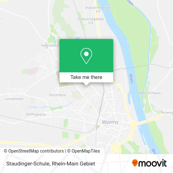 Карта Staudinger-Schule