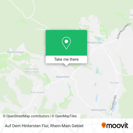 Карта Auf Dem Hintersten Flur