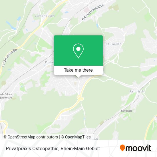 Карта Privatpraxis Osteopathie