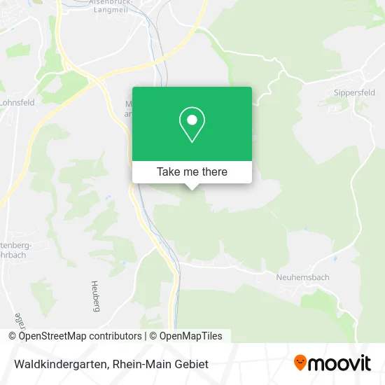 Карта Waldkindergarten
