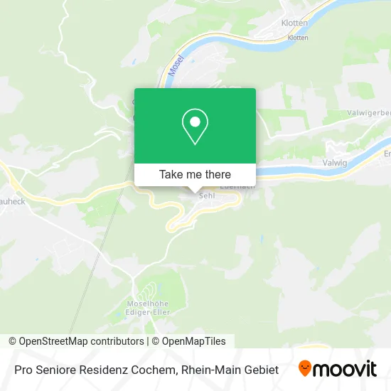 Карта Pro Seniore Residenz Cochem