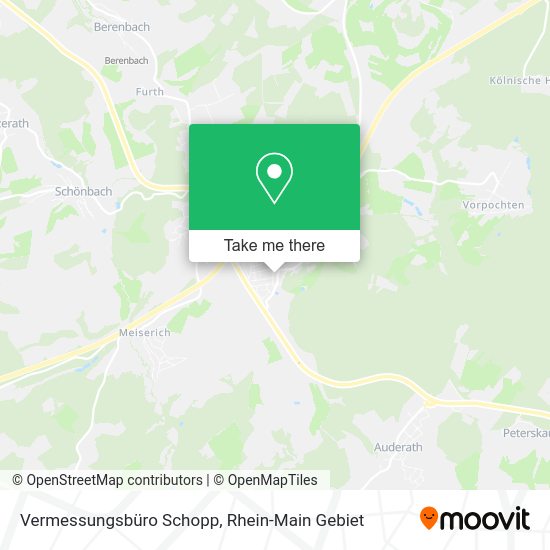 Карта Vermessungsbüro Schopp