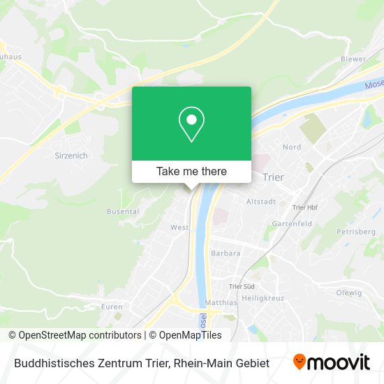 Карта Buddhistisches Zentrum Trier