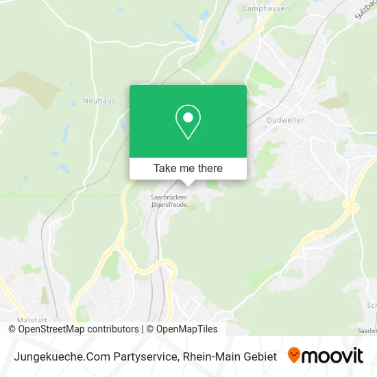 Карта Jungekueche.Com Partyservice