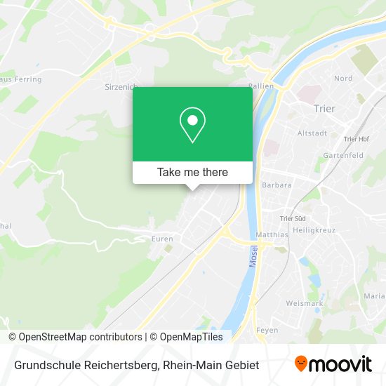 Карта Grundschule Reichertsberg