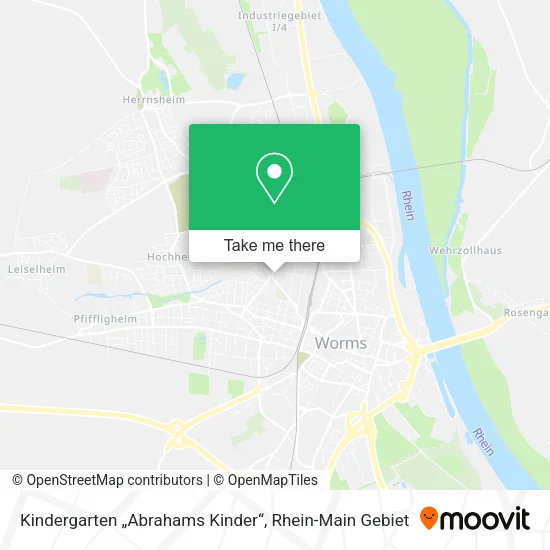 Карта Kindergarten „Abrahams Kinder“