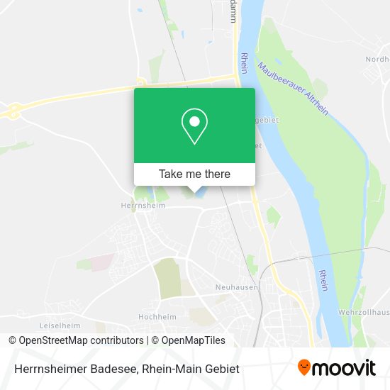 Карта Herrnsheimer Badesee